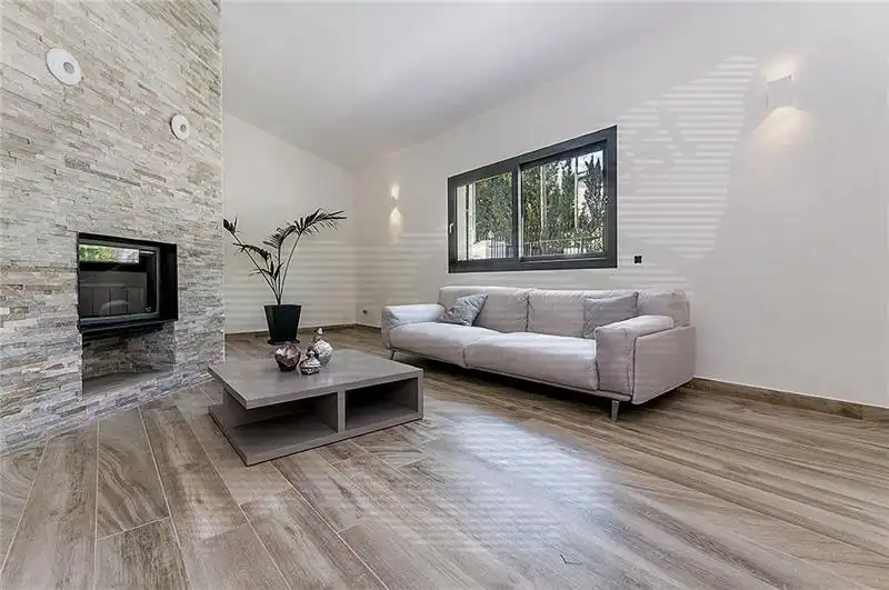 Wohnzimmer von Haus oder Chalet zur Miete in  Palma de Mallorca mit Klimaanlage, Heizung und Privatgarten