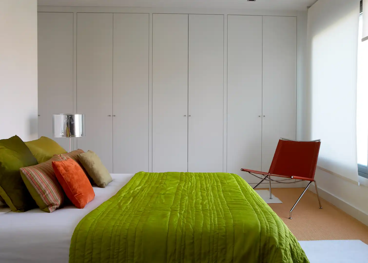 Bedroom of Flat for sale in  Madrid Capital  with Furnished