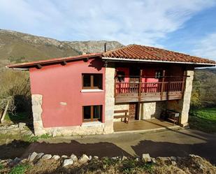 Exterior view of House or chalet for sale in Llanes  with Private garden and Terrace