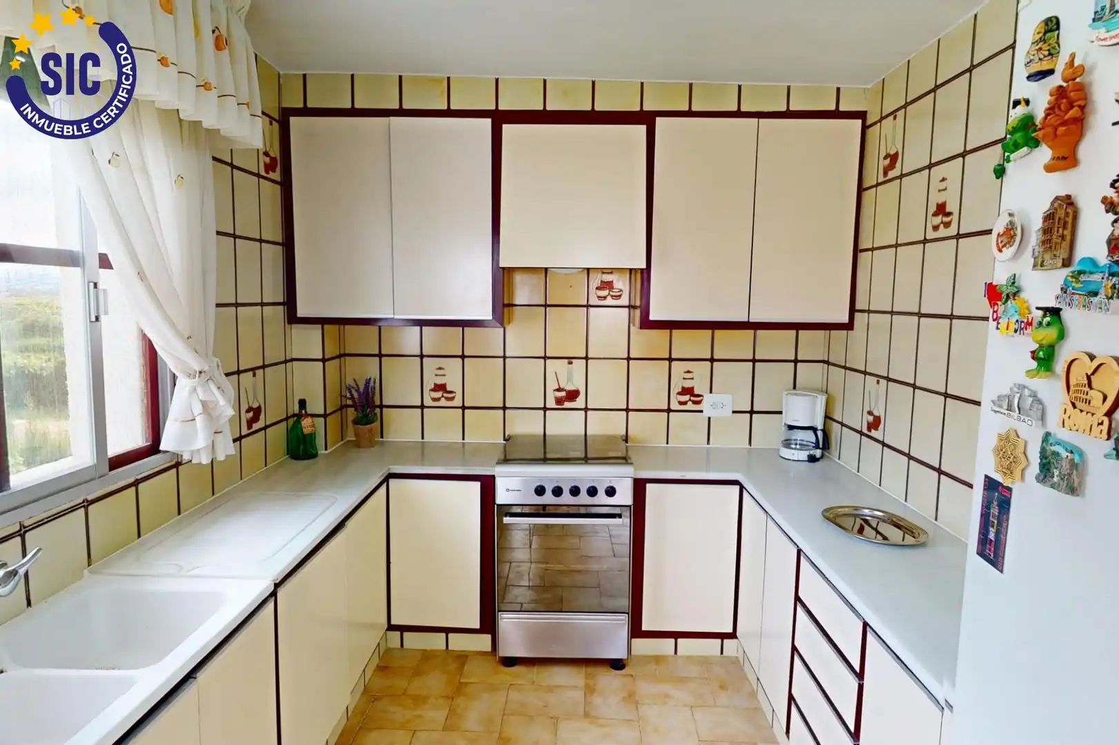 Cocina de Casa o chalet en venta en Benicasim / Benicàssim con Aire acondicionado, Jardín privado y Terraza