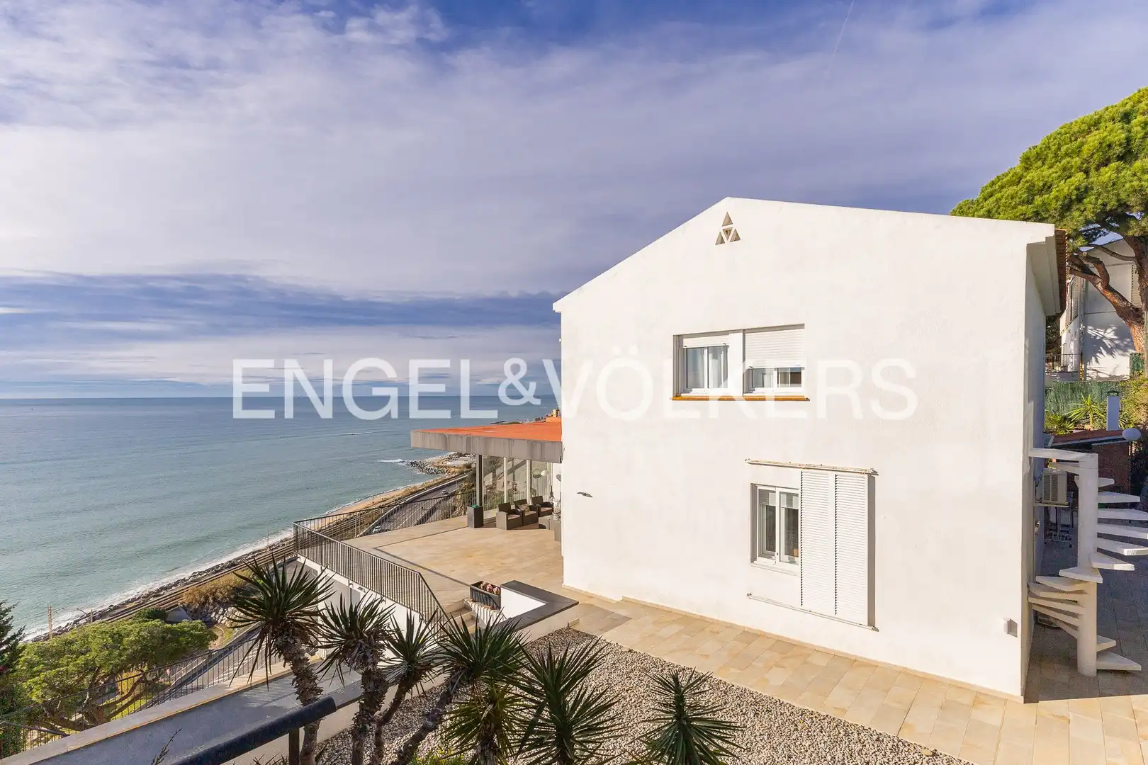 Terraza de Casa o chalet en venta en Arenys de Mar con Aire acondicionado, Calefacción y Jardín privado