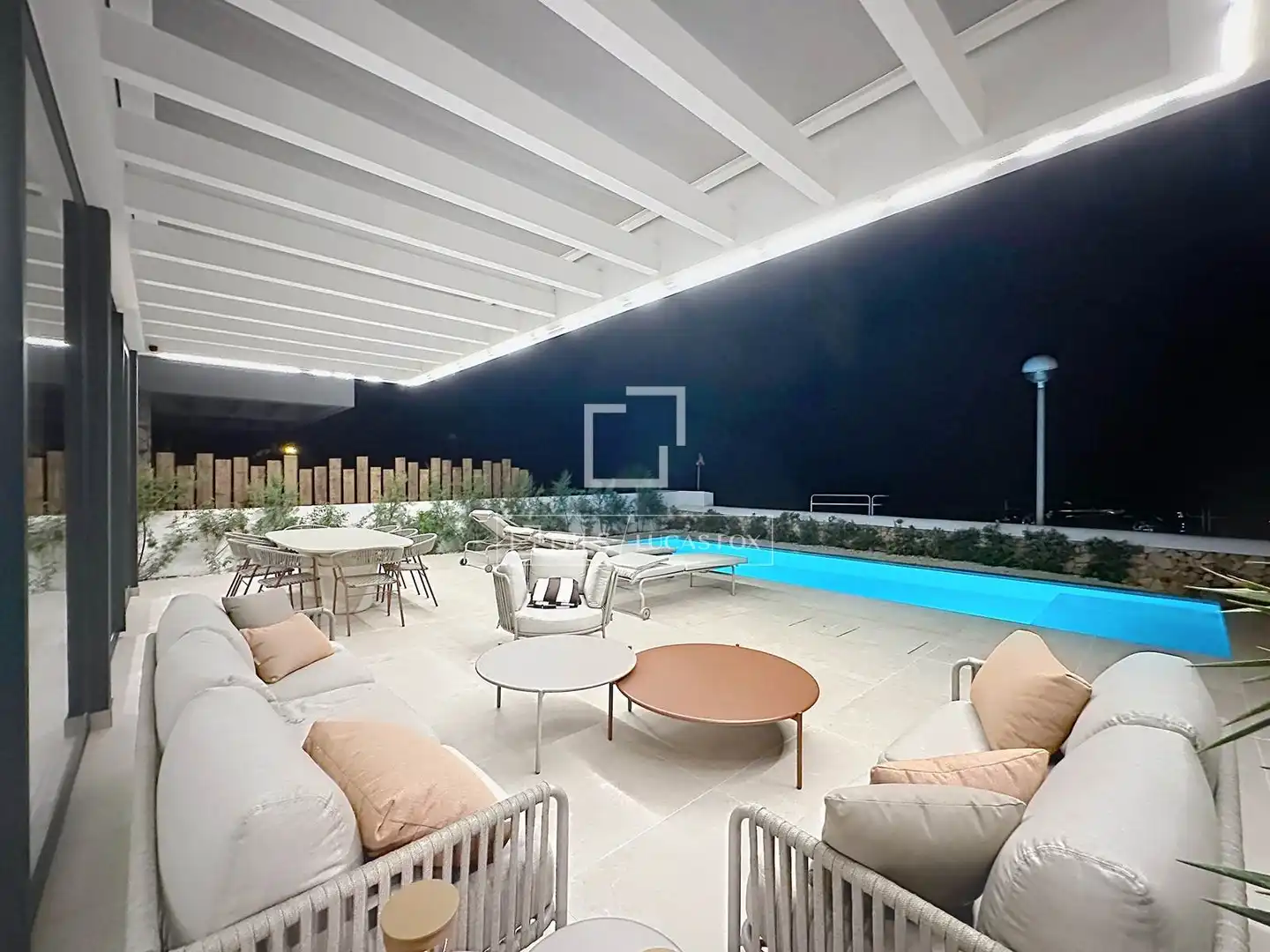 Terraza de Casa o chalet de alquiler en Ciutadella de Menorca con Aire acondicionado, Calefacción y Jardín privado