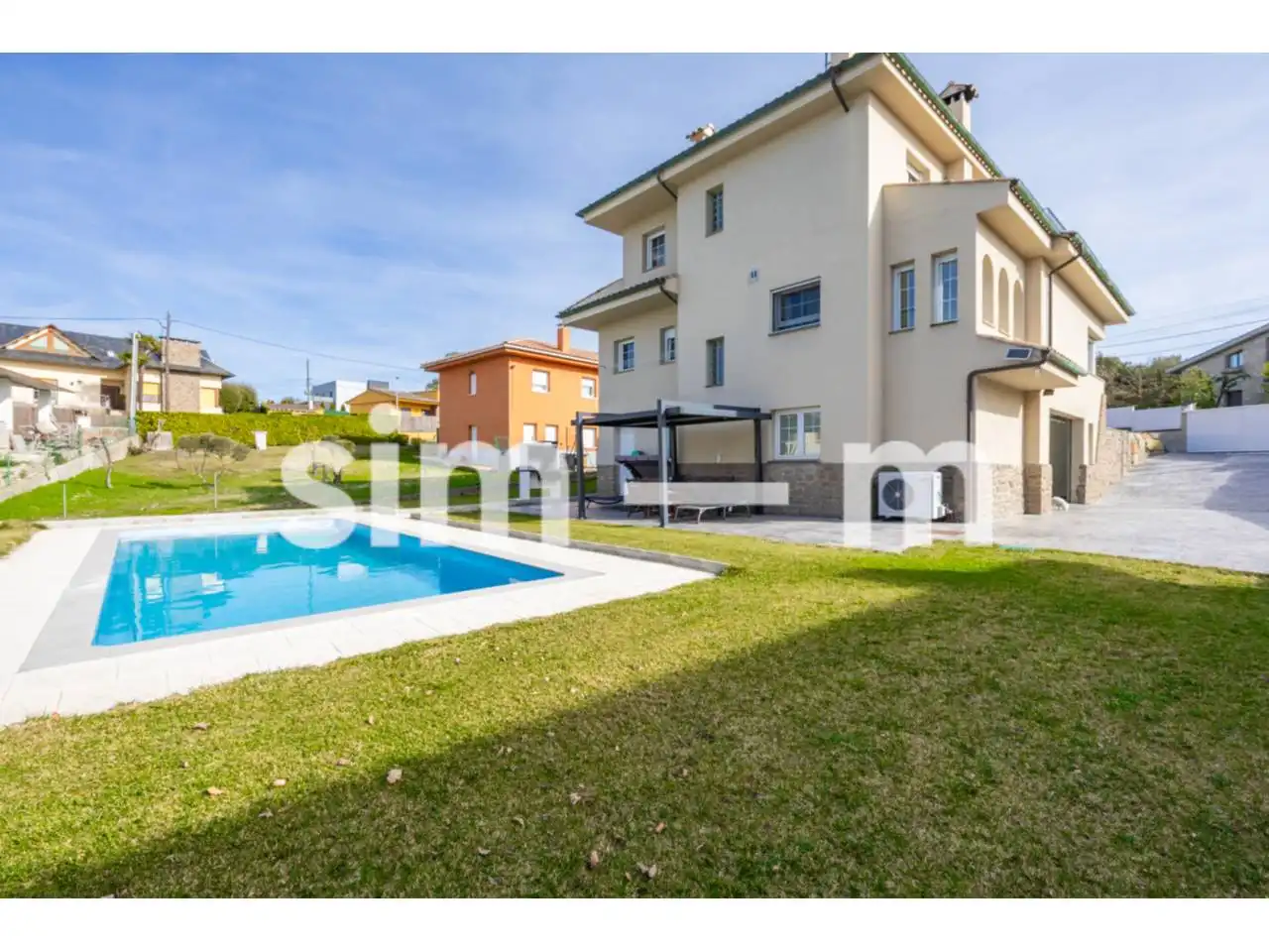 Piscina de Casa o xalet en venda en Taradell amb Aire condicionat, Calefacció i Jardí privat