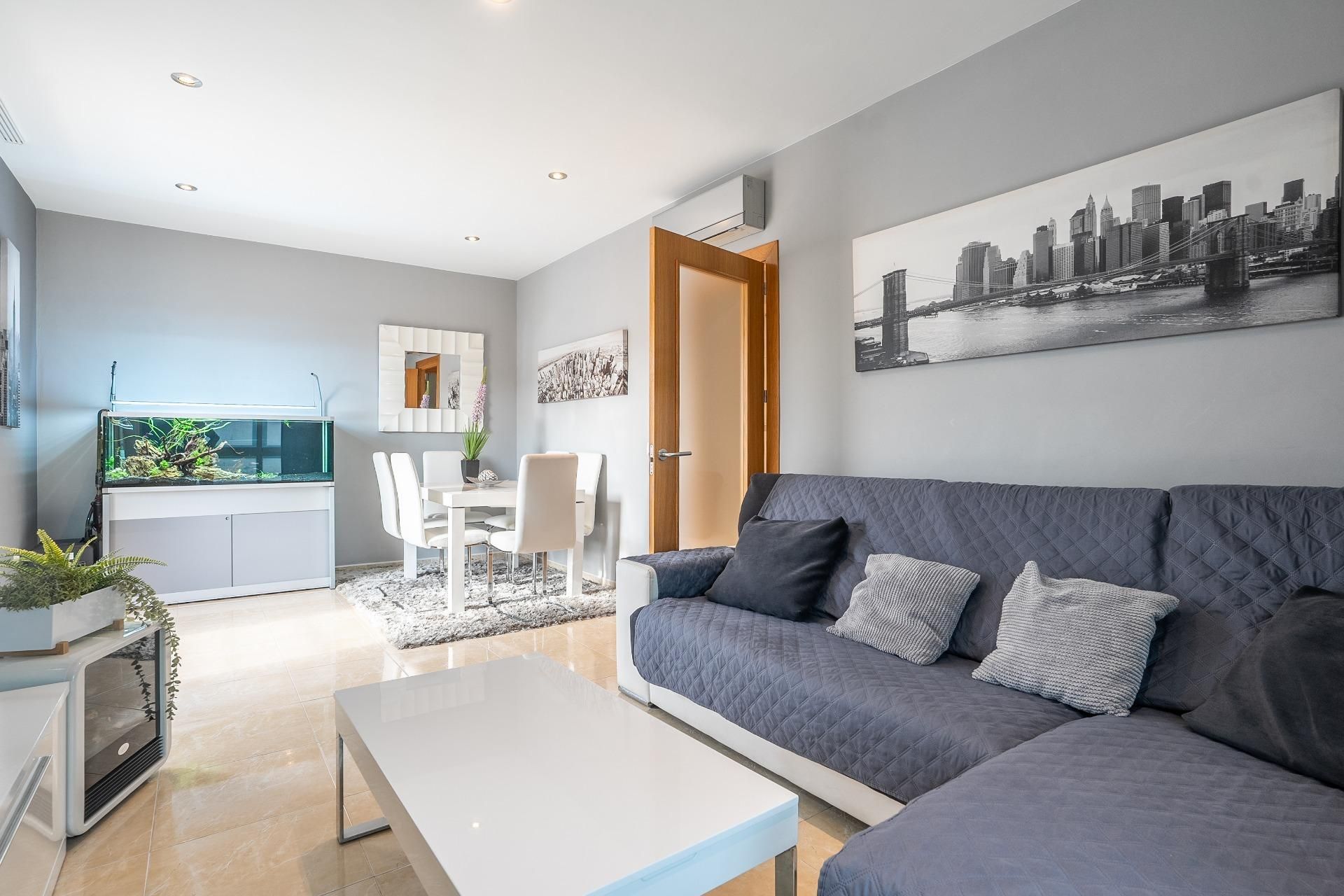 Wohnzimmer von Wohnung zum verkauf in Viator mit Klimaanlage und Balkon