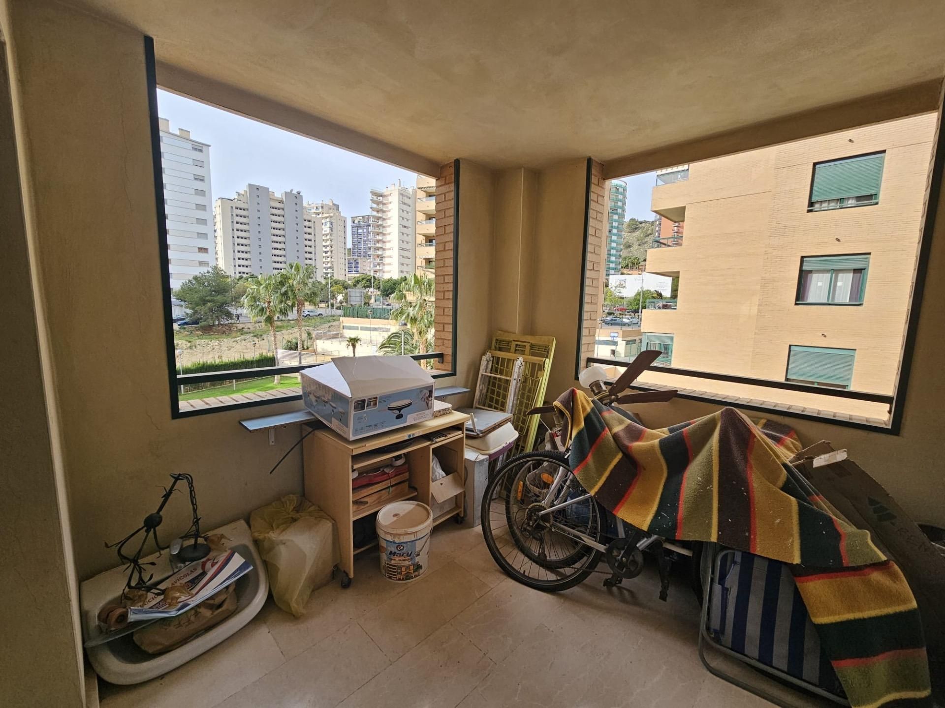 Terrassa de Apartament en venda en Villajoyosa / La Vila Joiosa amb Aire condicionat, Terrassa i Piscina comunitària