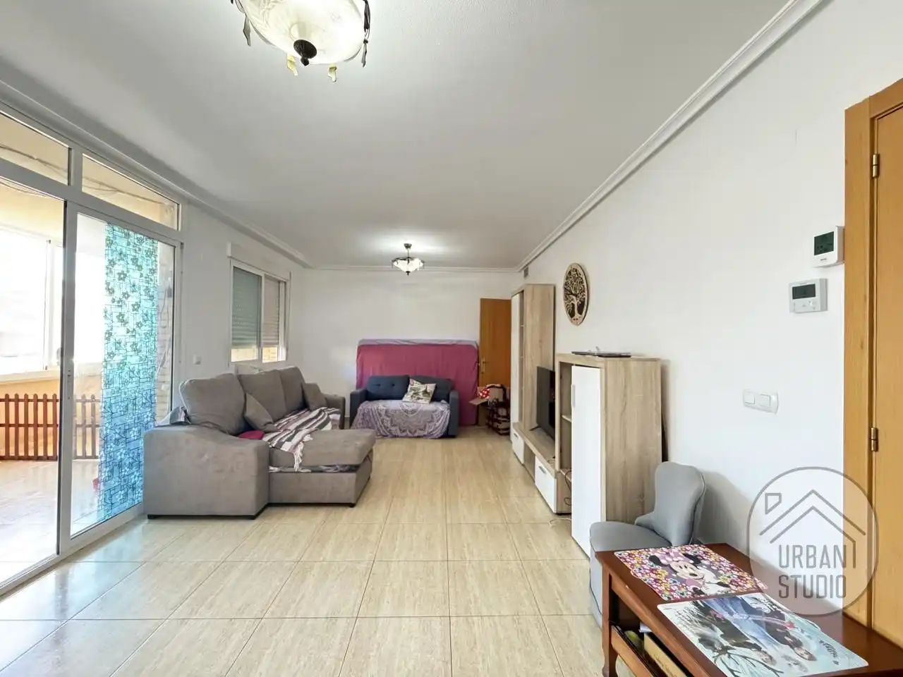 Sala d'estar de Pis en venda en Alicante / Alacant amb Aire condicionat, Calefacció i Traster