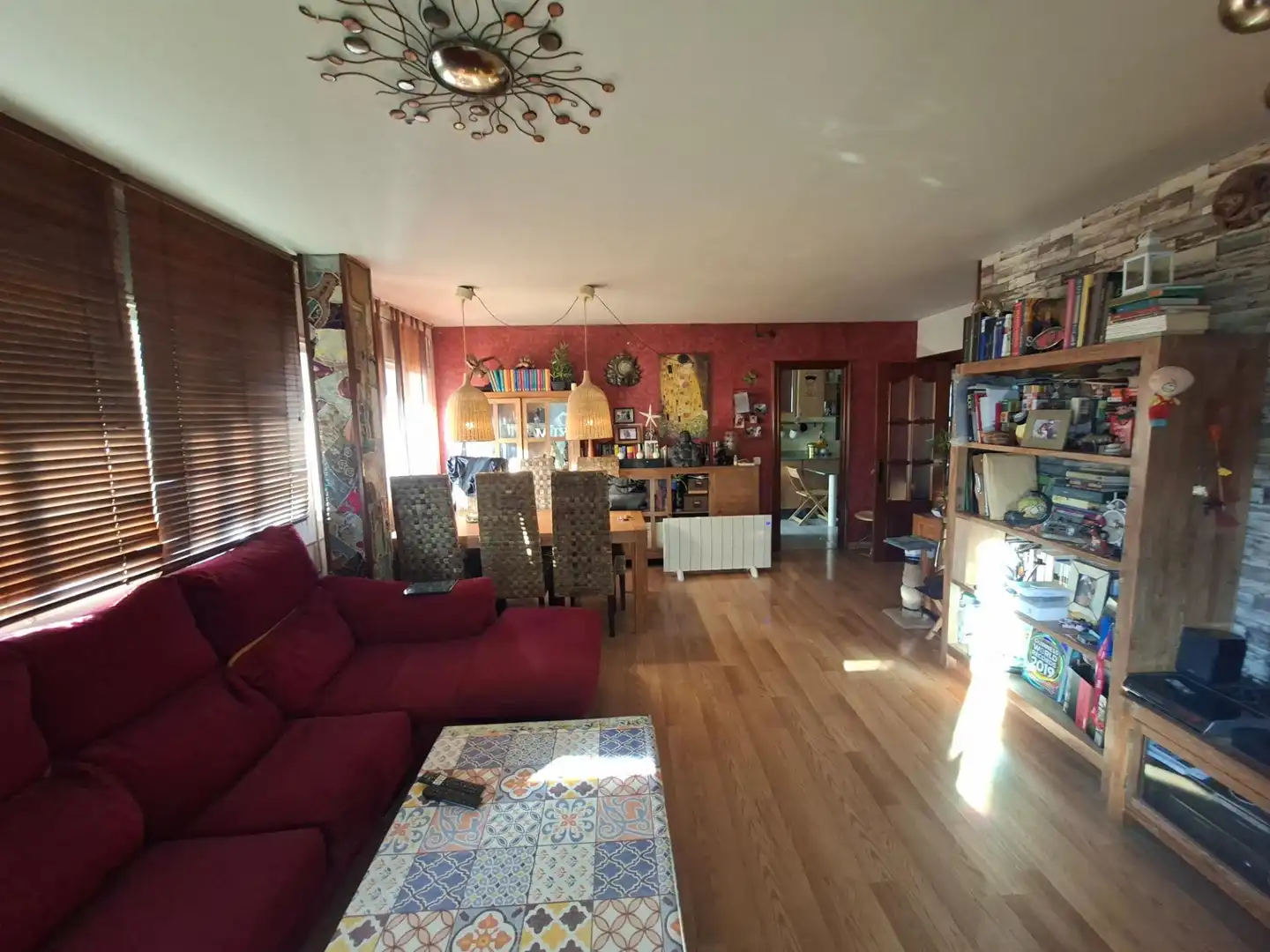 Sala d'estar de Pis en venda en Vilafranca del Penedès amb Calefacció, Parquet i Terrassa