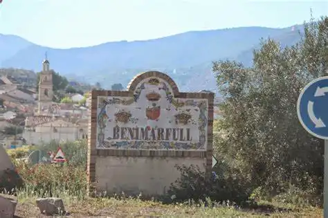 Vista exterior de Casa o chalet en venta en Benimarfull con Jardín privado, Terraza y Trastero