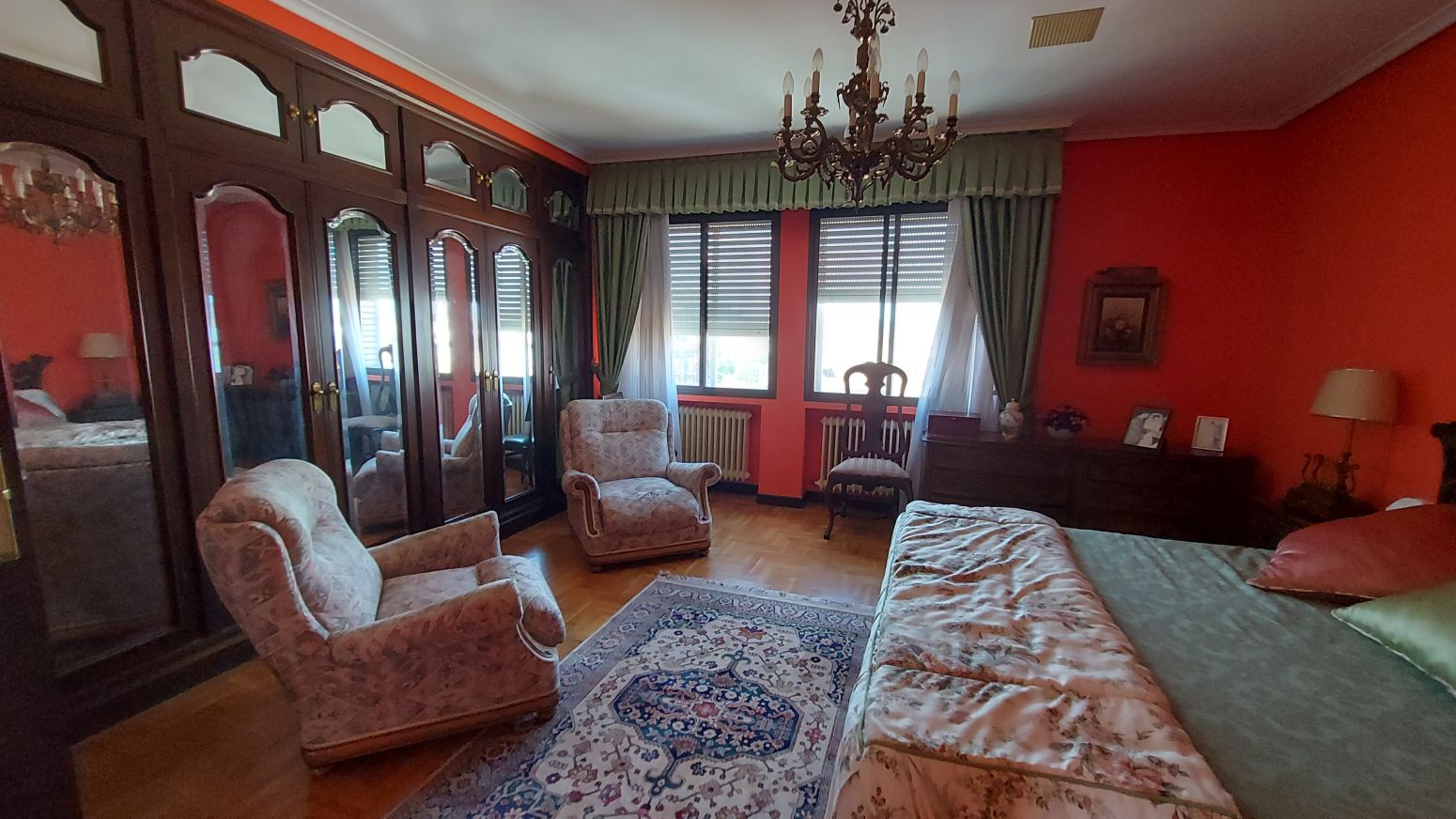 Living room of Attic for sale in  Logroño  with Heating, Parquet flooring and Terrace