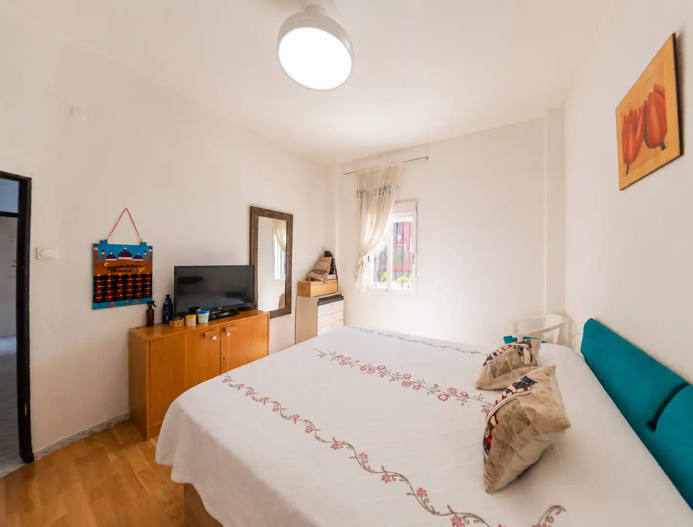 Schlafzimmer von Erdgeschoss zum Verkauf in Murcia mit Möbliert