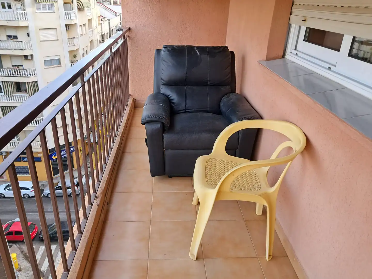 Balcony of Flat for sale in Gandia  with Air Conditioner, Furnished and Oven
