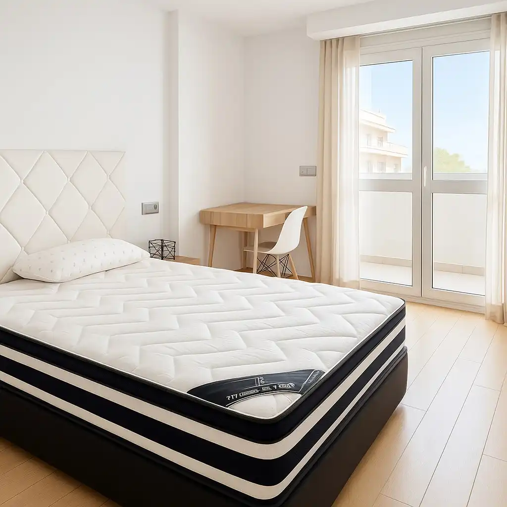 Bedroom of Flat for rent in Murcia  with Air Conditioner, Heating and Furnished