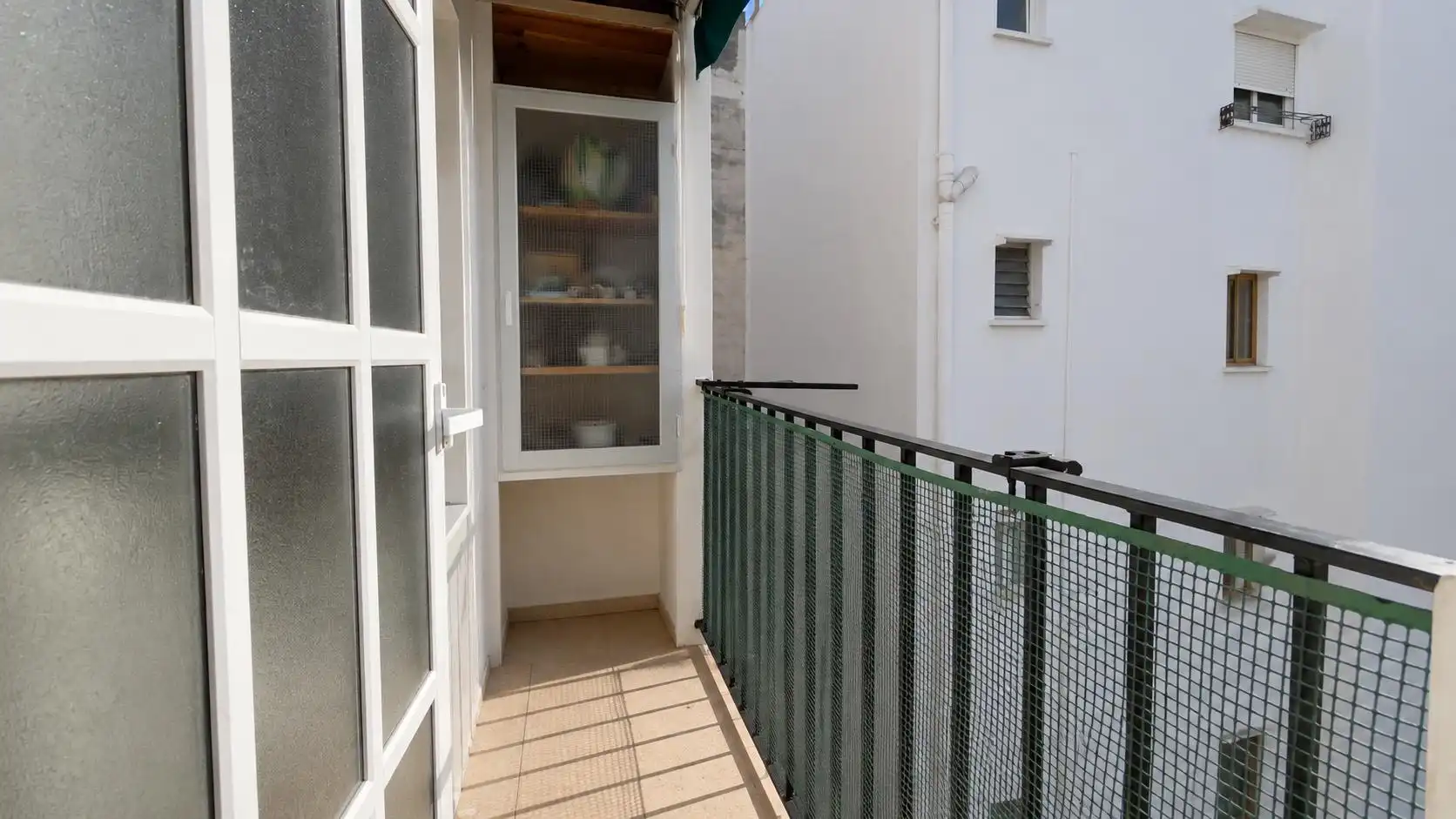 Balcony of Flat for rent in Valencia  with Air Conditioner, Furnished and Balcony