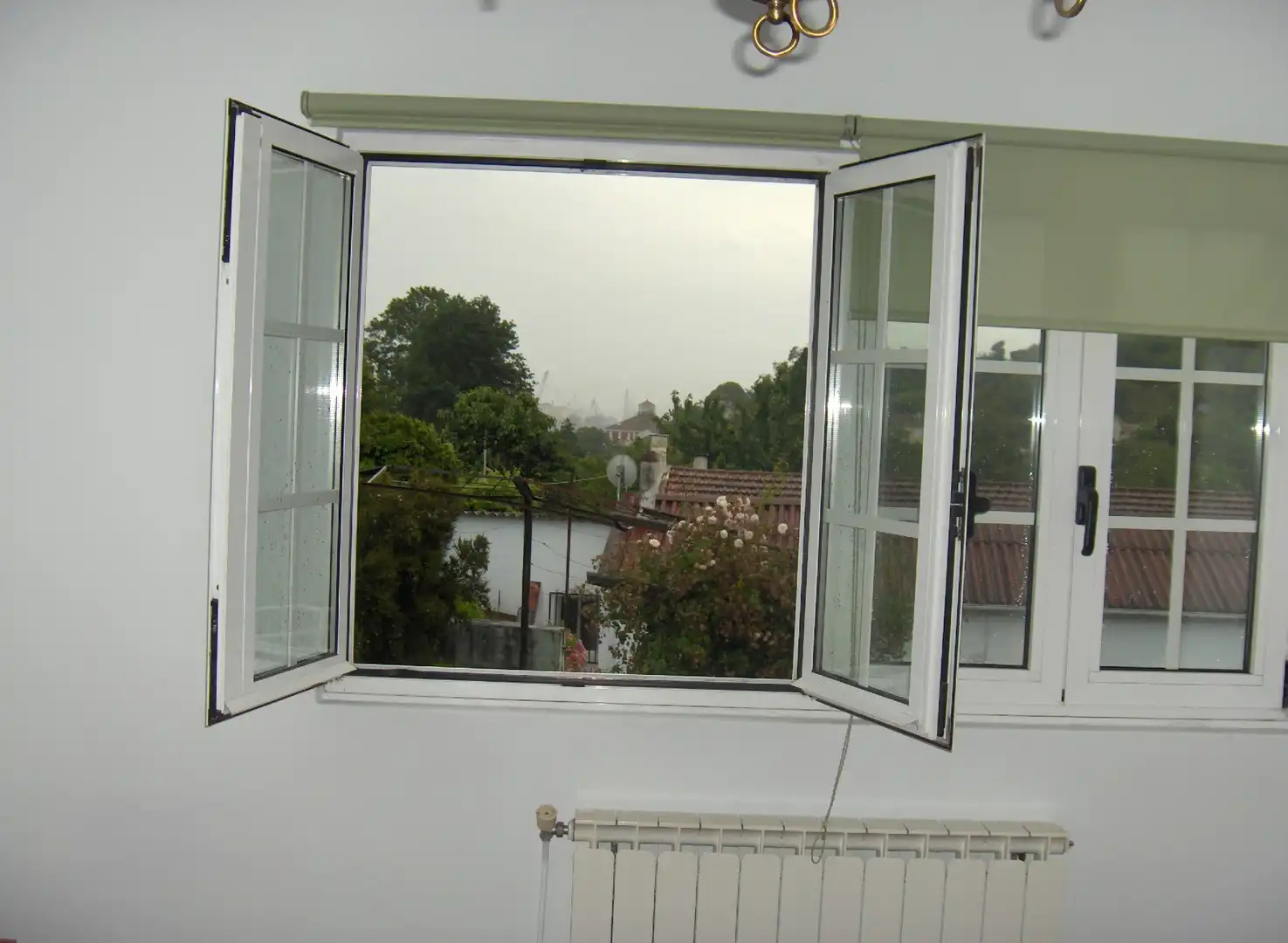 Balcony of Houses for sale in Ferrol  with Heating, Private garden and Parquet flooring