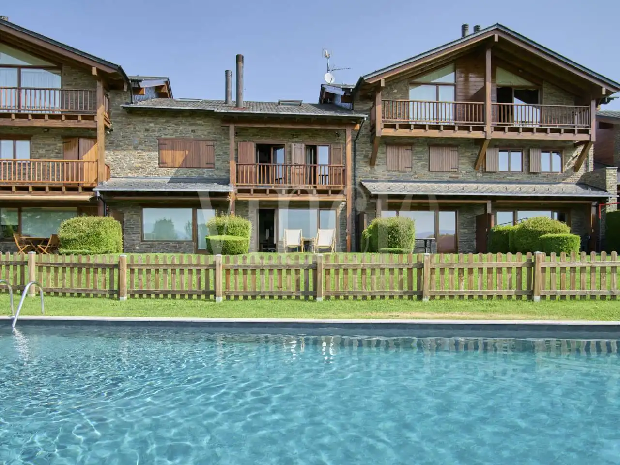 Jardín de Casa adosada en venta en Guils de Cerdanya con Calefacción, Parquet y Terraza