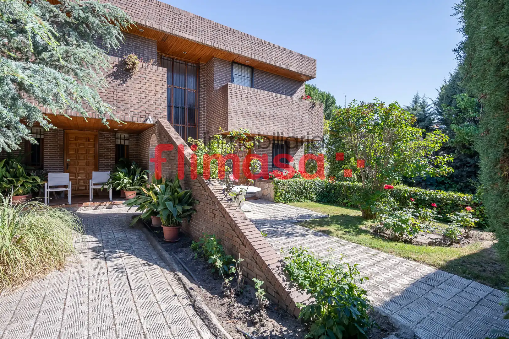 Garden of Houses for sale in Villaviciosa de Odón  with Heating, Private garden and Terrace