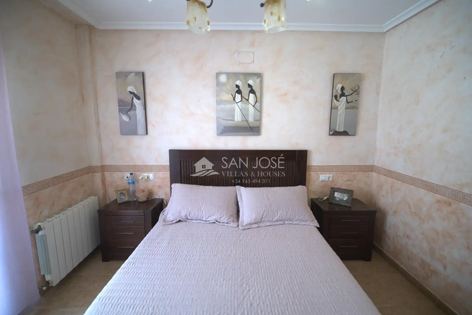 Bedroom of Detached homes for sale in Aspe  with Air Conditioner, Heating and Private garden