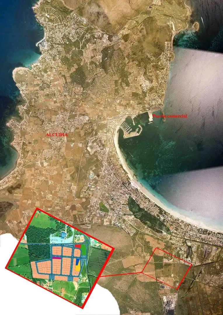 Terreno industrial en venta en Alcúdia