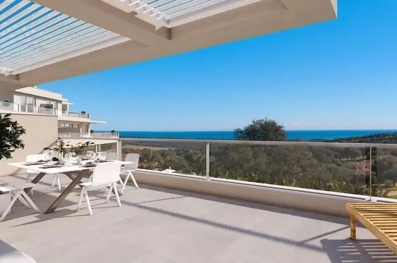 Terraza de Apartamento en venta en Sotogrande con Aire acondicionado, Calefacción y Trastero