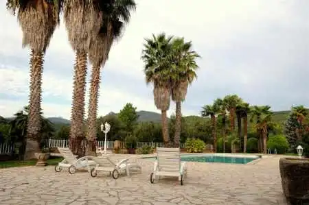 Piscina de Finca rústica en venda en Riudarenes amb Aire condicionat, Calefacció i Jardí privat