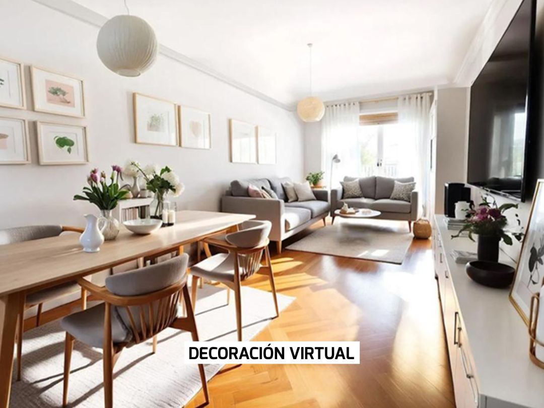 Living room of Flat for sale in Vitoria - Gasteiz  with Heating, Parquet flooring and Terrace