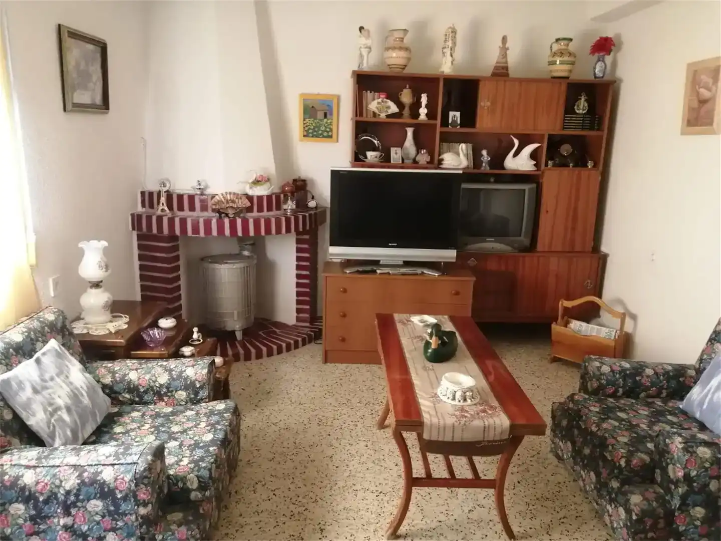 Sala de estar de Casa o chalet en venta en Carrascalejo con Jardín privado, Amueblado y Horno