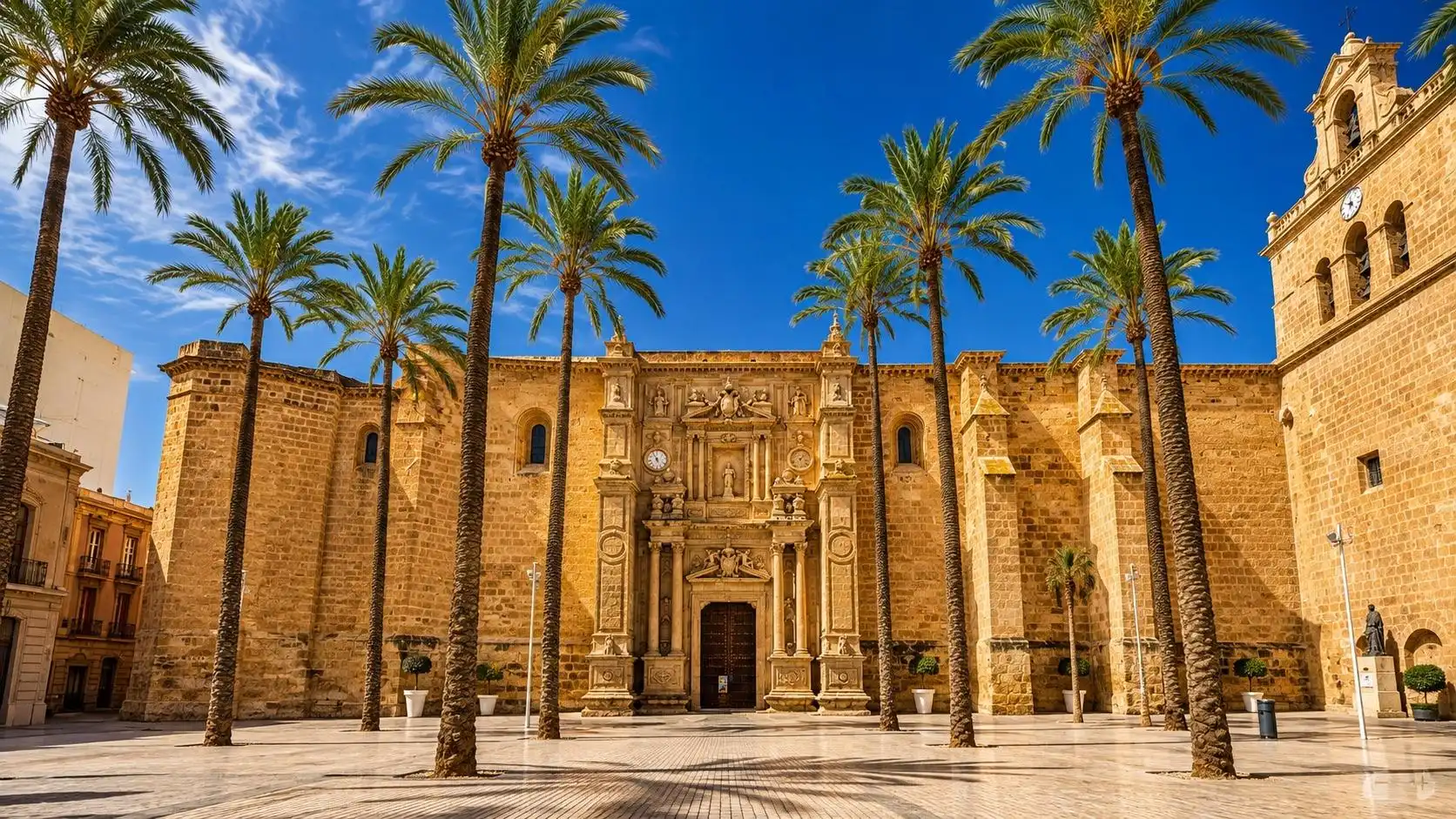 Vista exterior de Piso en venta en Almería con Aire acondicionado, Calefacción y Balcón