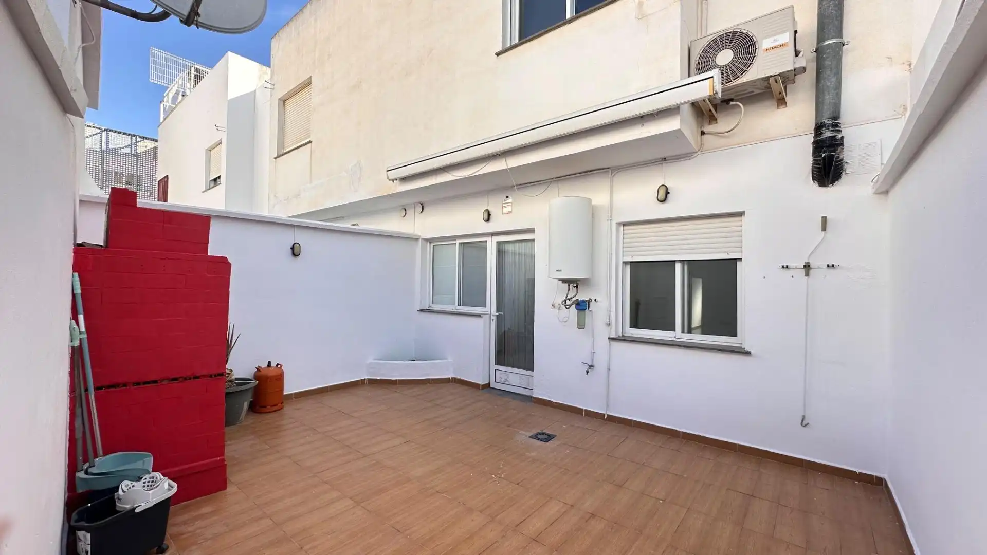 Terrassa de Casa adosada en venda en Carlet amb Aire condicionat i Calefacció