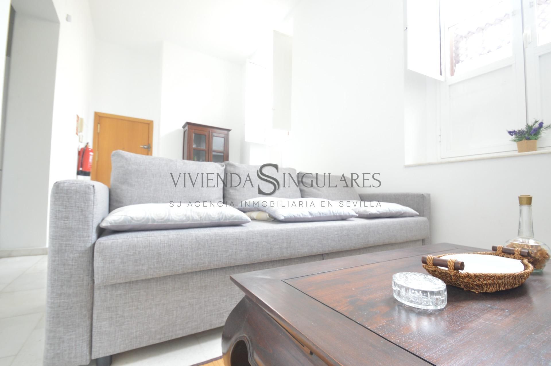 Living room of Apartment to rent in  Sevilla Capital  with Heating
