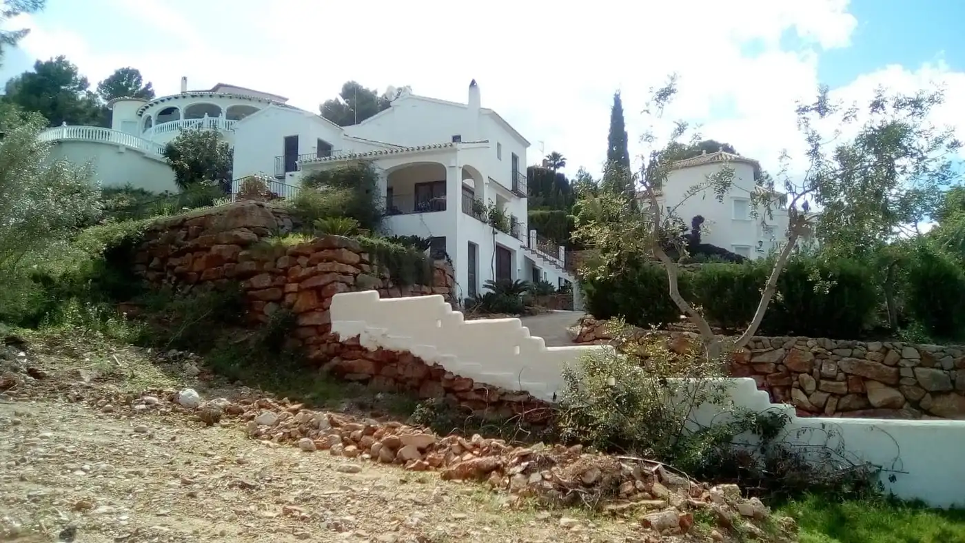 Vista exterior de Residencial en venda en La Xara - La Sella