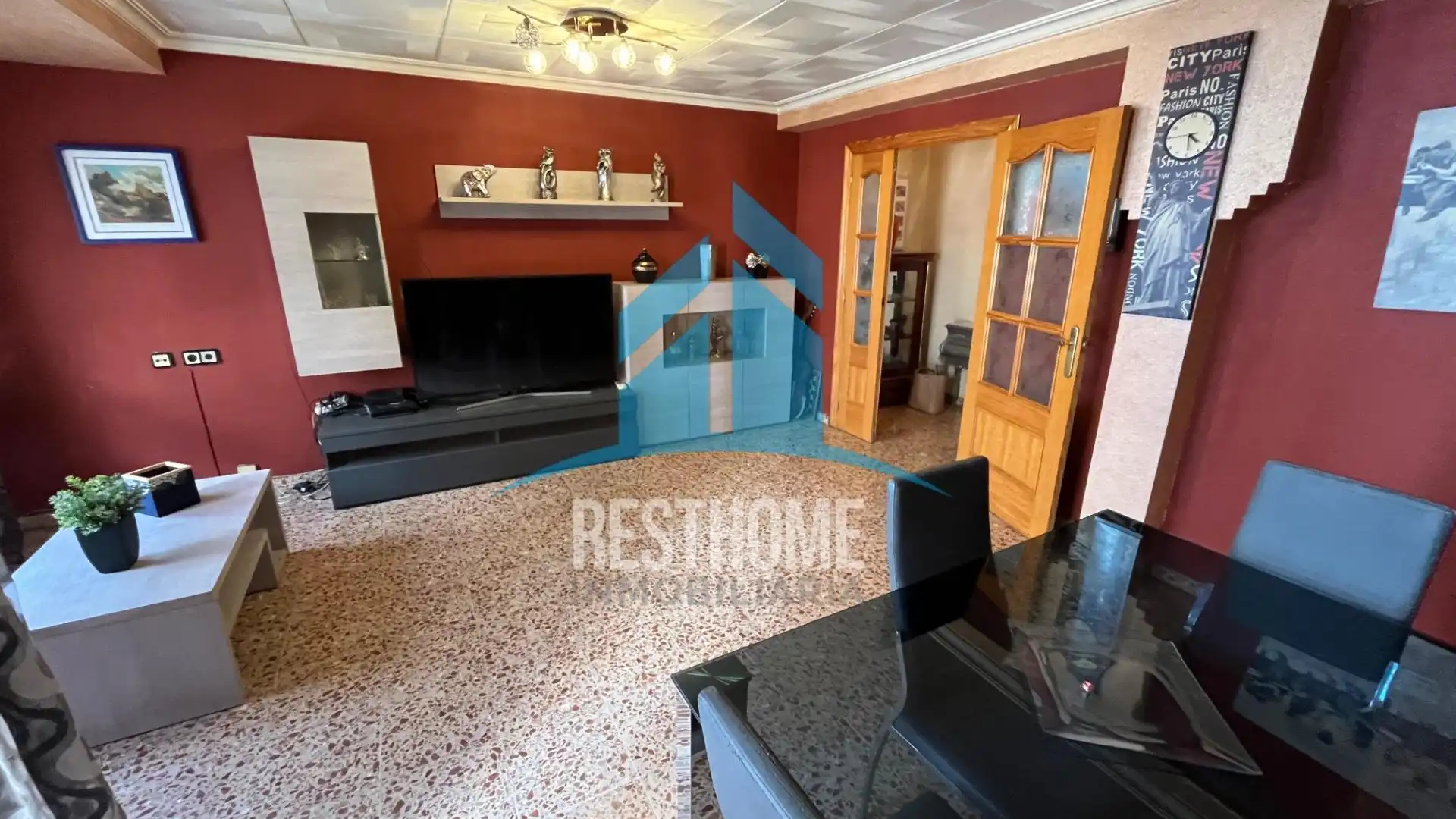 Exterior view of Single-family semi-detached for sale in Sueca  with Air Conditioner, Terrace and Furnished