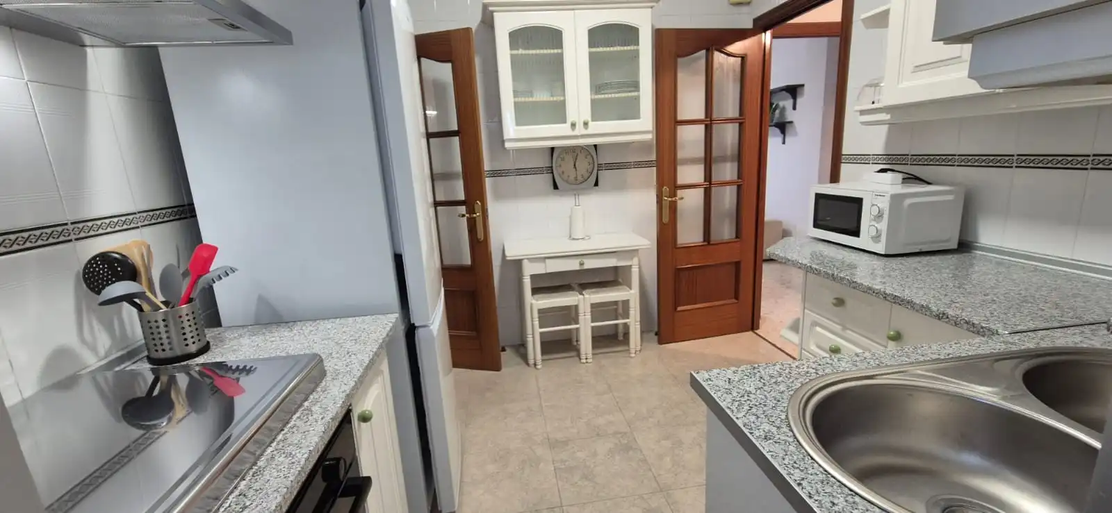 Cocina de Piso de alquiler en Badajoz con Aire acondicionado, Calefacción y Terraza