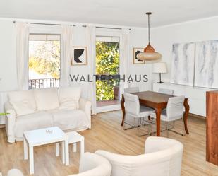 Living room of Flat to rent in  Barcelona Capital  with Heating, Furnished and Balcony