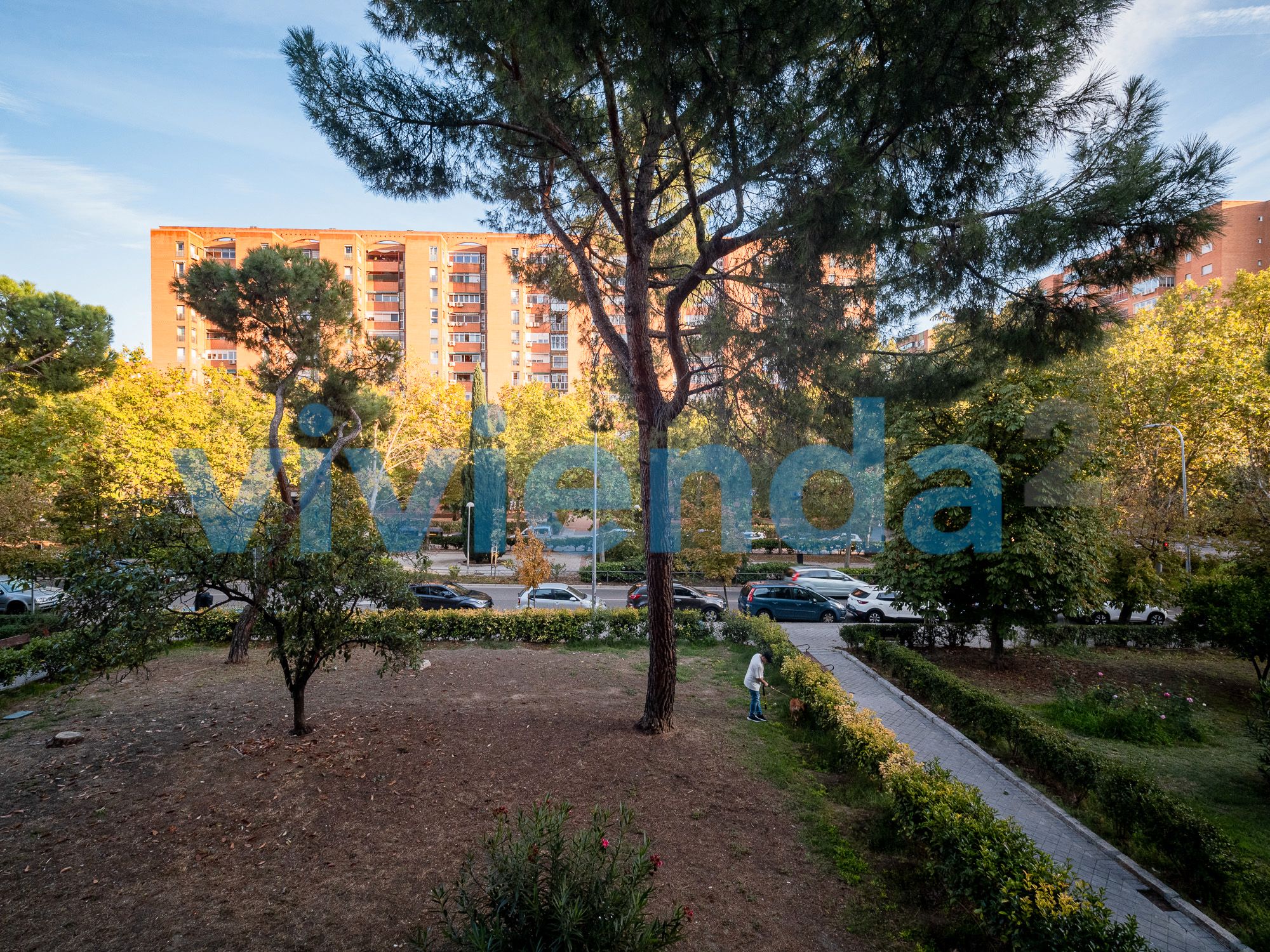 Jardín de Piso en venta en  Madrid Capital con Aire acondicionado, Calefacción y Amueblado