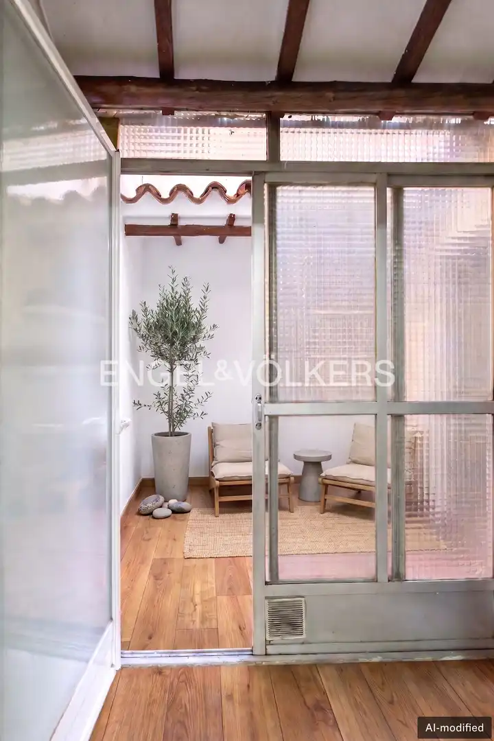 Terrasse von Wohnung zum Verkauf in Madrid mit Heizung und Parkett