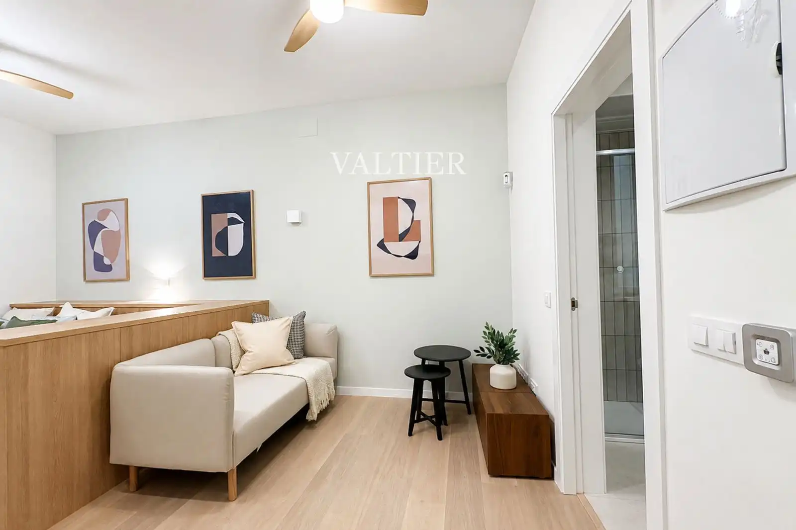 Schlafzimmer von Wohnung zur Miete in Madrid mit Möbliert