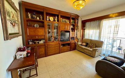 Living room of Flat for sale in  Barcelona Capital  with Heating and Balcony