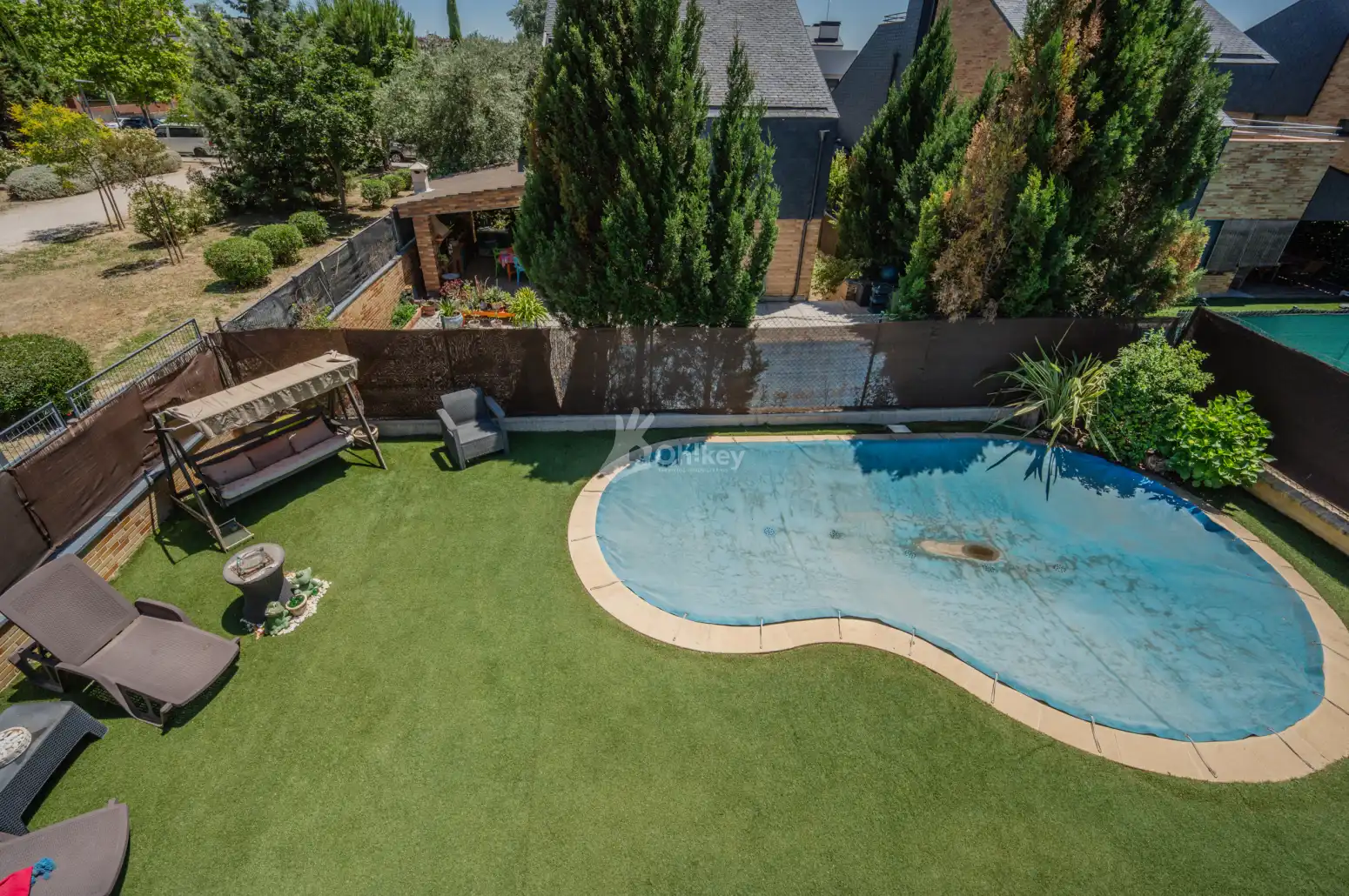 Piscina de Casa o chalet en venta en Rivas-Vaciamadrid con Aire acondicionado, Jardín privado y Terraza