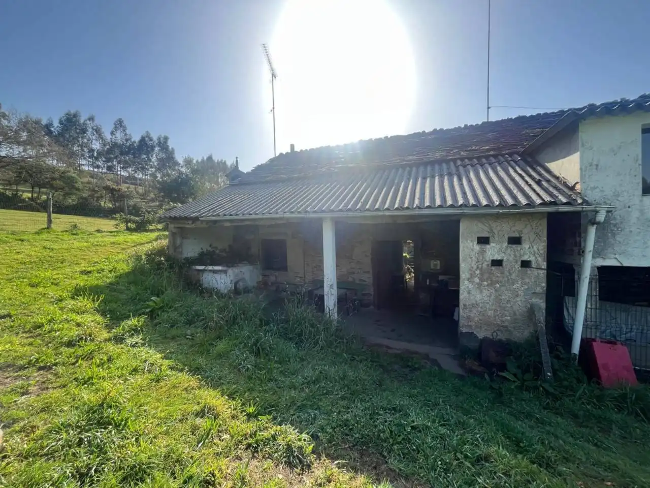 Vista exterior de Finca rústica en venda en Irixoa