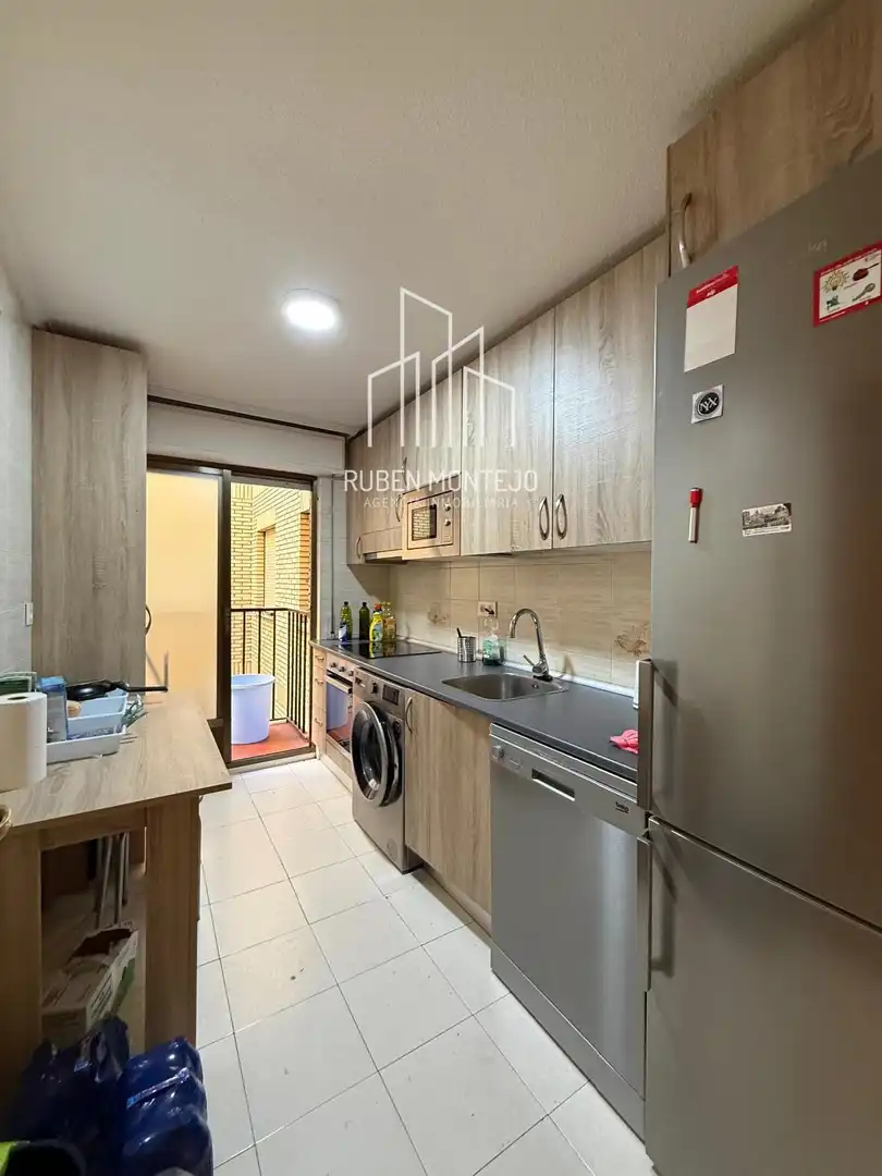 Küche von Wohnung zur Miete in Salamanca mit Heizung, Parkett und Terrasse
