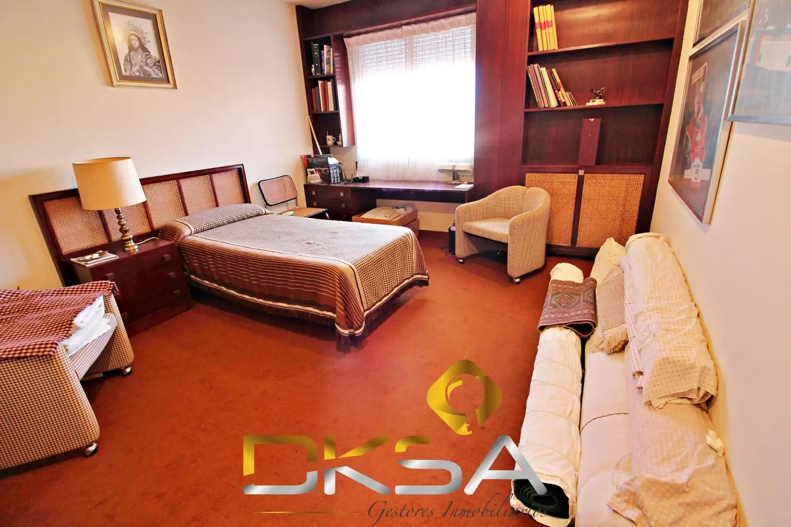 Schlafzimmer von Wohnung zum Verkauf in Vila-real mit Heizung, Terrasse und Möbliert
