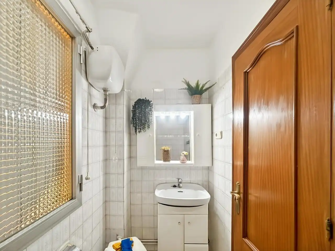 Baño de Planta baja en venta en Madrid con Aire acondicionado, Calefacción y Parquet