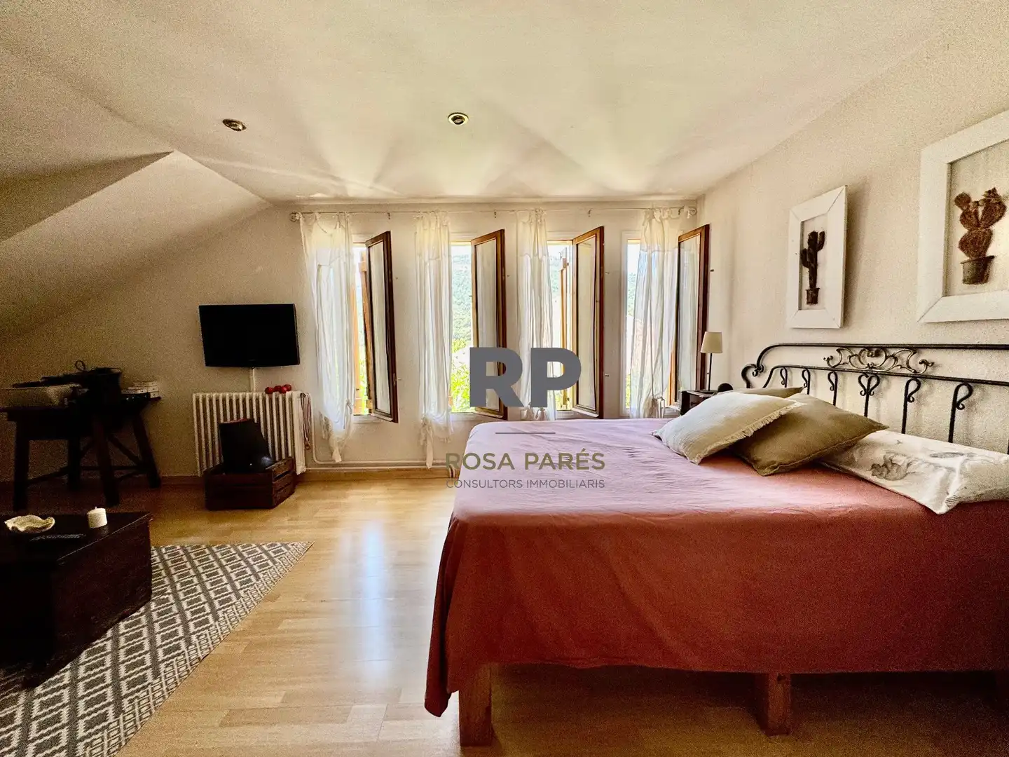 Dormitori de Casa o xalet en venda en Aiguafreda amb Calefacció, Jardí privat i Terrassa
