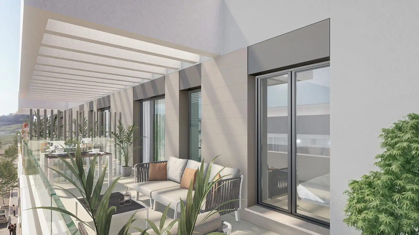 Ático con terraza en venta en Las Lagunas