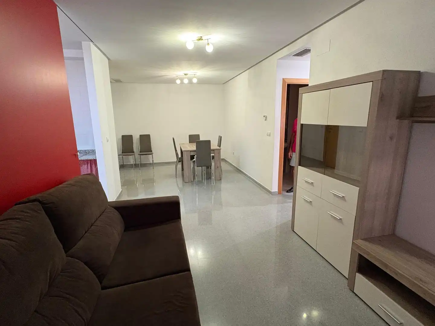 Sala de estar de Piso de alquiler en Elche / Elx con Aire acondicionado