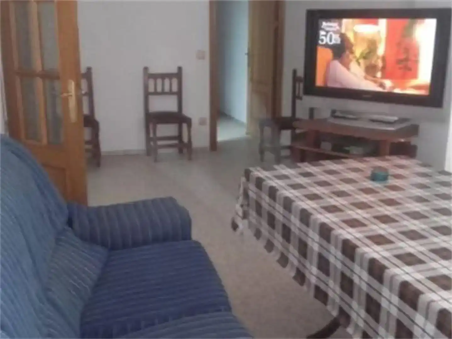 Sala d'estar de Pis per a compartir en Córdoba amb Aire condicionat, Moblat i Balcó