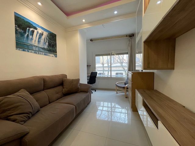 Sala de estar de Piso de alquiler en  Barcelona Capital con Aire acondicionado, Calefacción y Parquet
