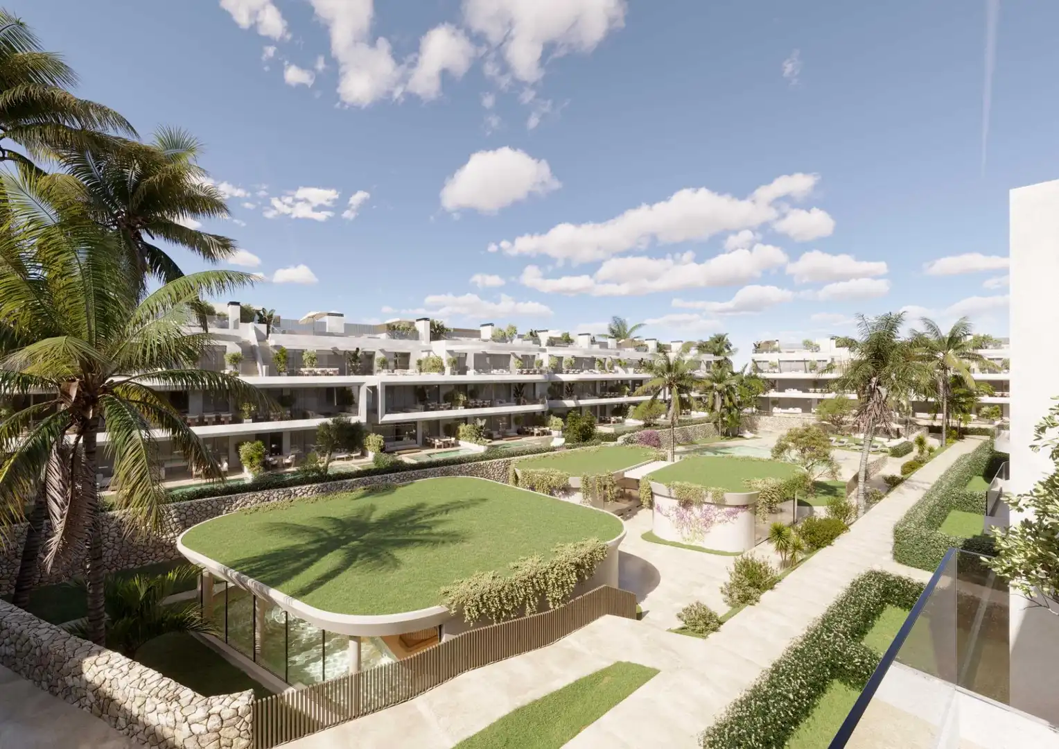 Jardín de Planta baja en venta en Estepona con Aire acondicionado, Jardín privado y Terraza
