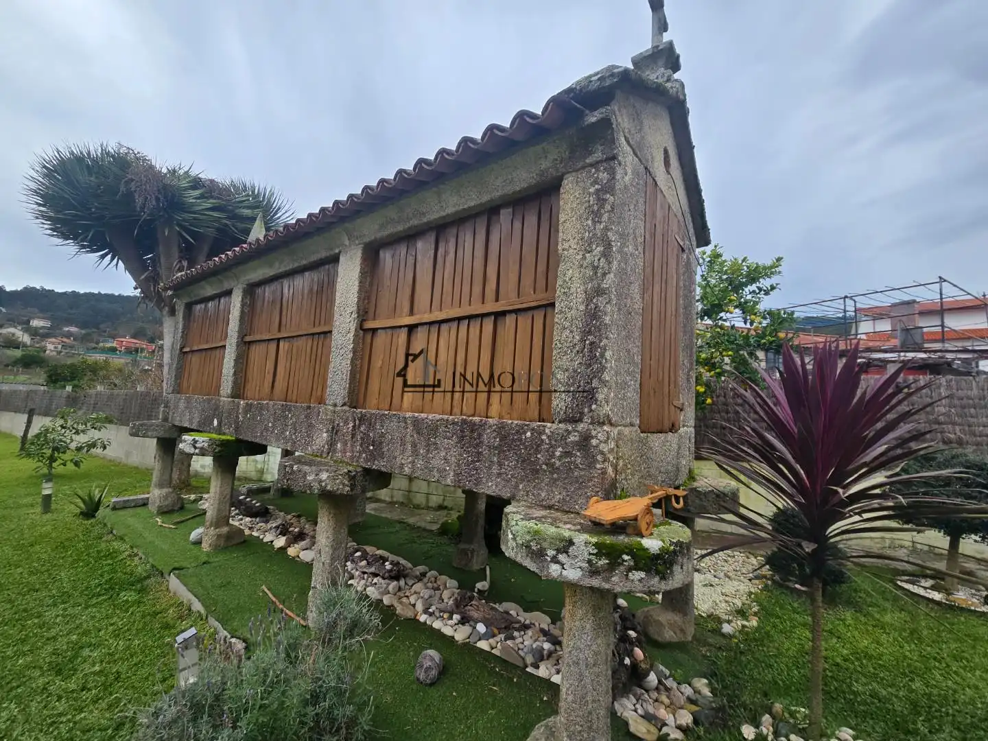 Vista exterior de Casa o chalet en venta en Poio con Jardín privado