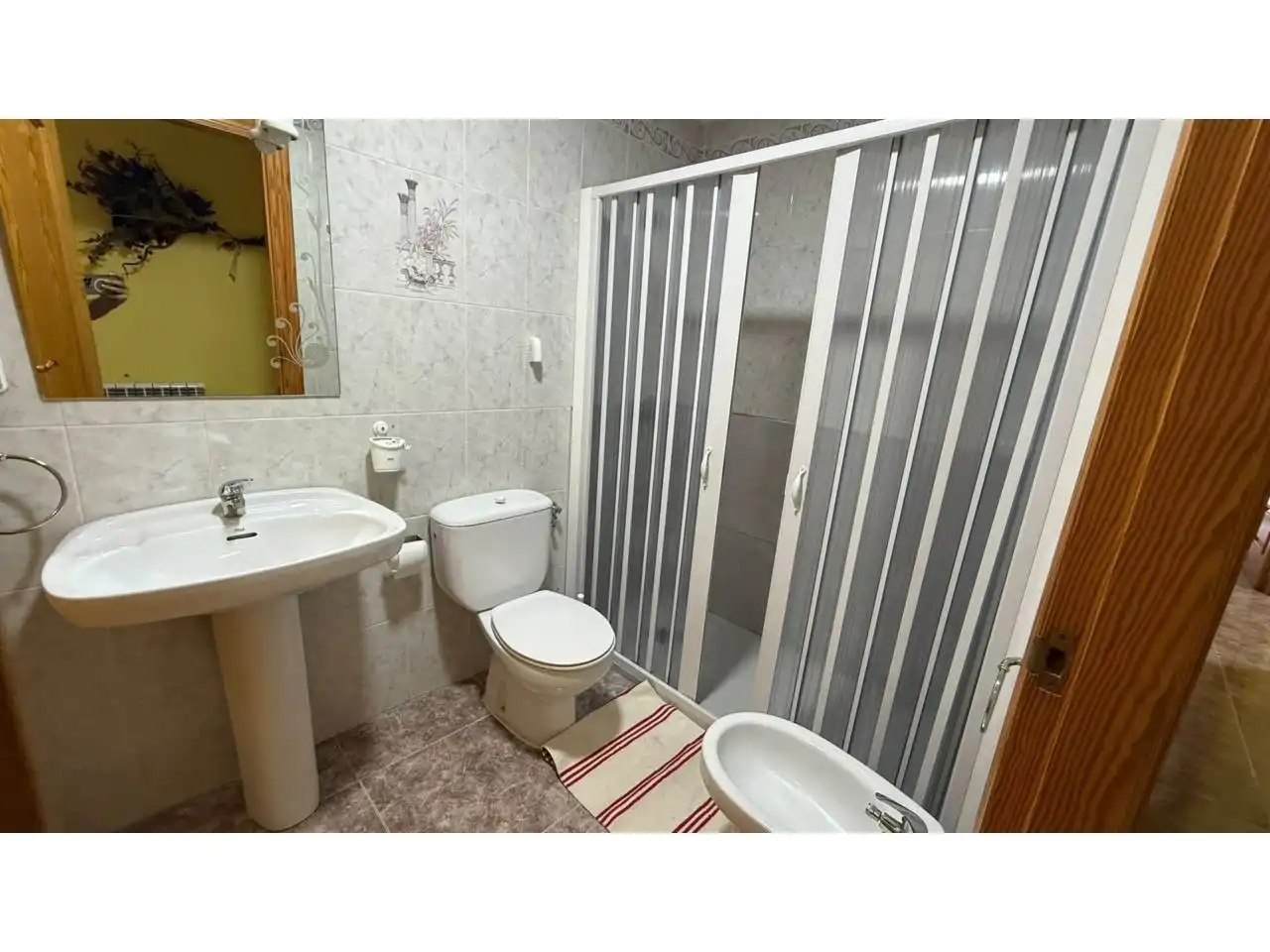 Badezimmer von Wohnung zur Miete in Archena mit Klimaanlage, Möbliert und Balkon